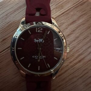 Coach watch barely worn.